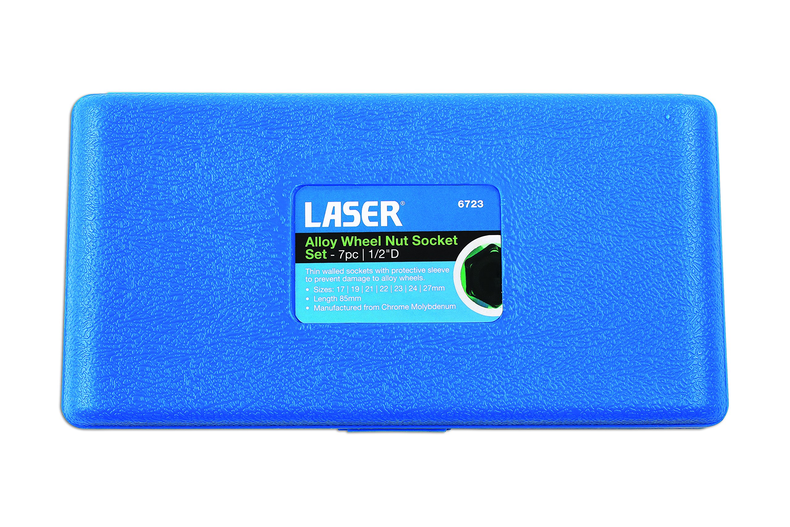 LASER TOOLS LAS6723 6723 zestaw nasadek na nakrętkę ze stopu 7 szt. 1/2" D