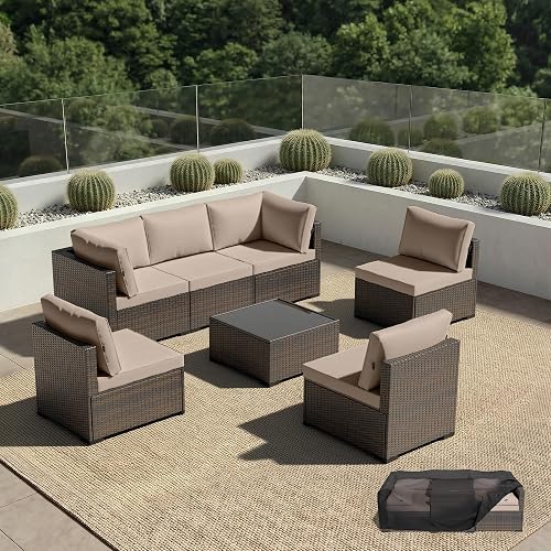 Patio Furniture Set - All-Weather - 7 Piece Patio Outdoor