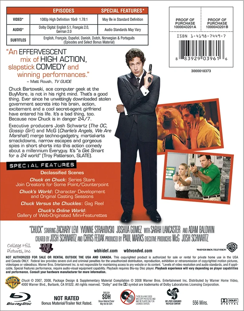 CHUCK チャック ブルーレイBOX 910e7BYbglL.jpg