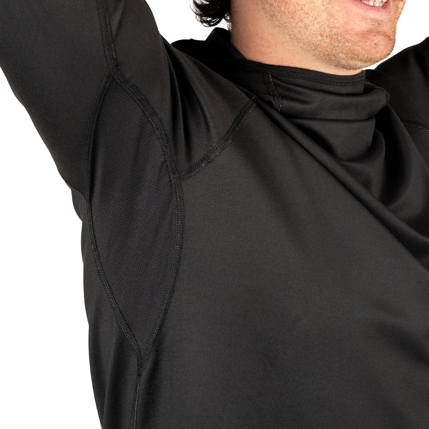 BLACKSTRAP Men's Summit Base Layer Hoodie Long Sleeve, Full Contoured Hood, Maximum Warmth and Comfort - Image 7