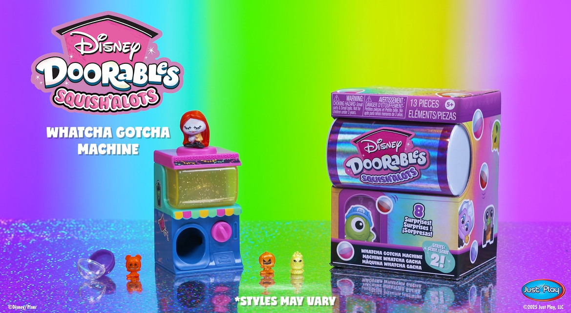 Amazon.com: Disney Doorables Whatcha Gotcha Machine, Collectible