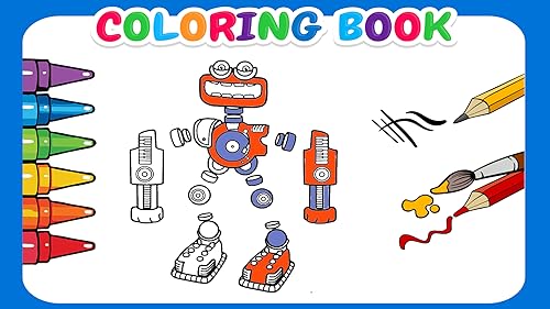 Monsters Coloring Book