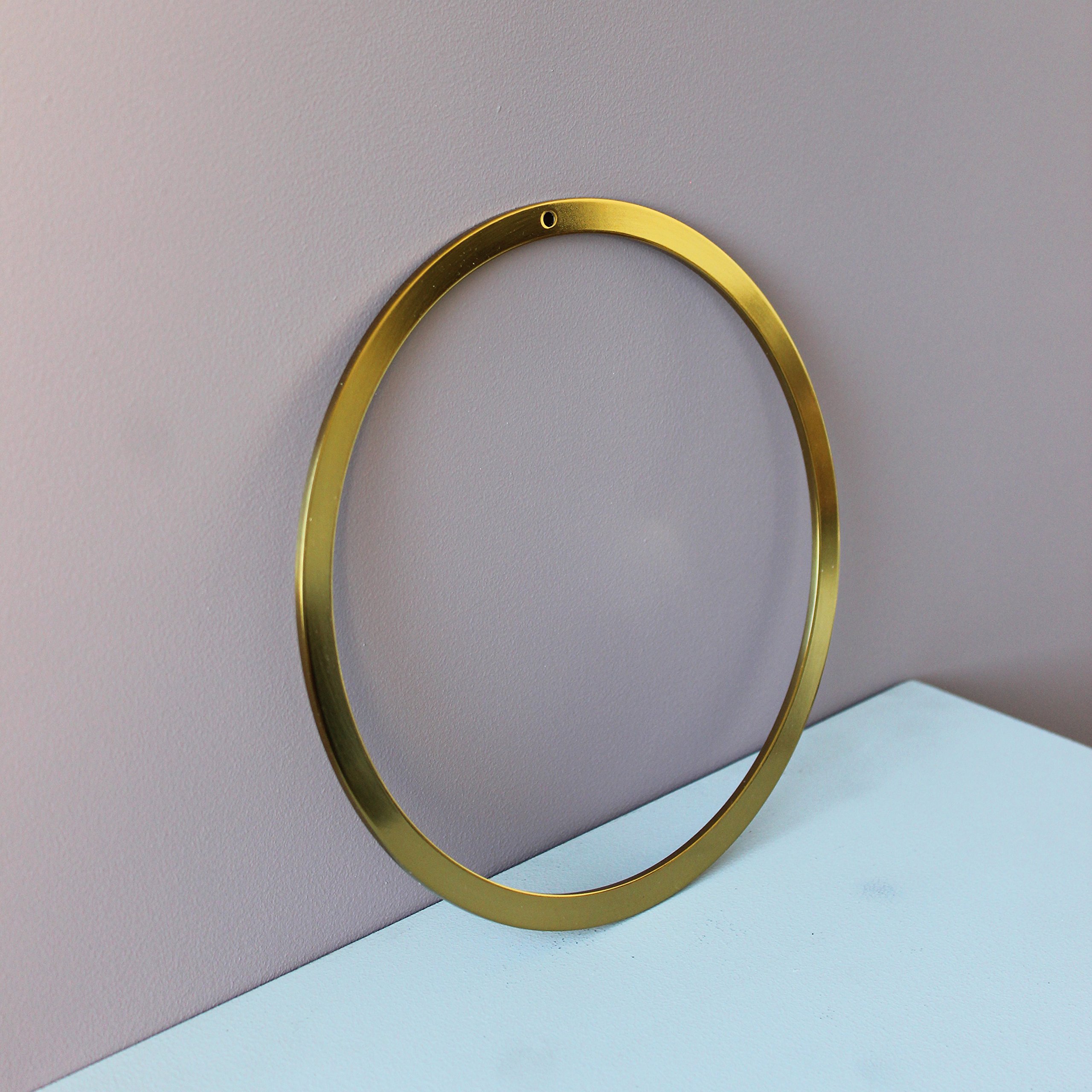 Cooee Design Wreath wieniec ze stali nierdzewnej, mosiądz, 20 cm