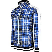 SCREENSHOT-TRACK JACKET Mens Urban Hip Hop Premium Track Jacket - Slim Fit Side Taping Sportswear Urbanwear Streetwear Top