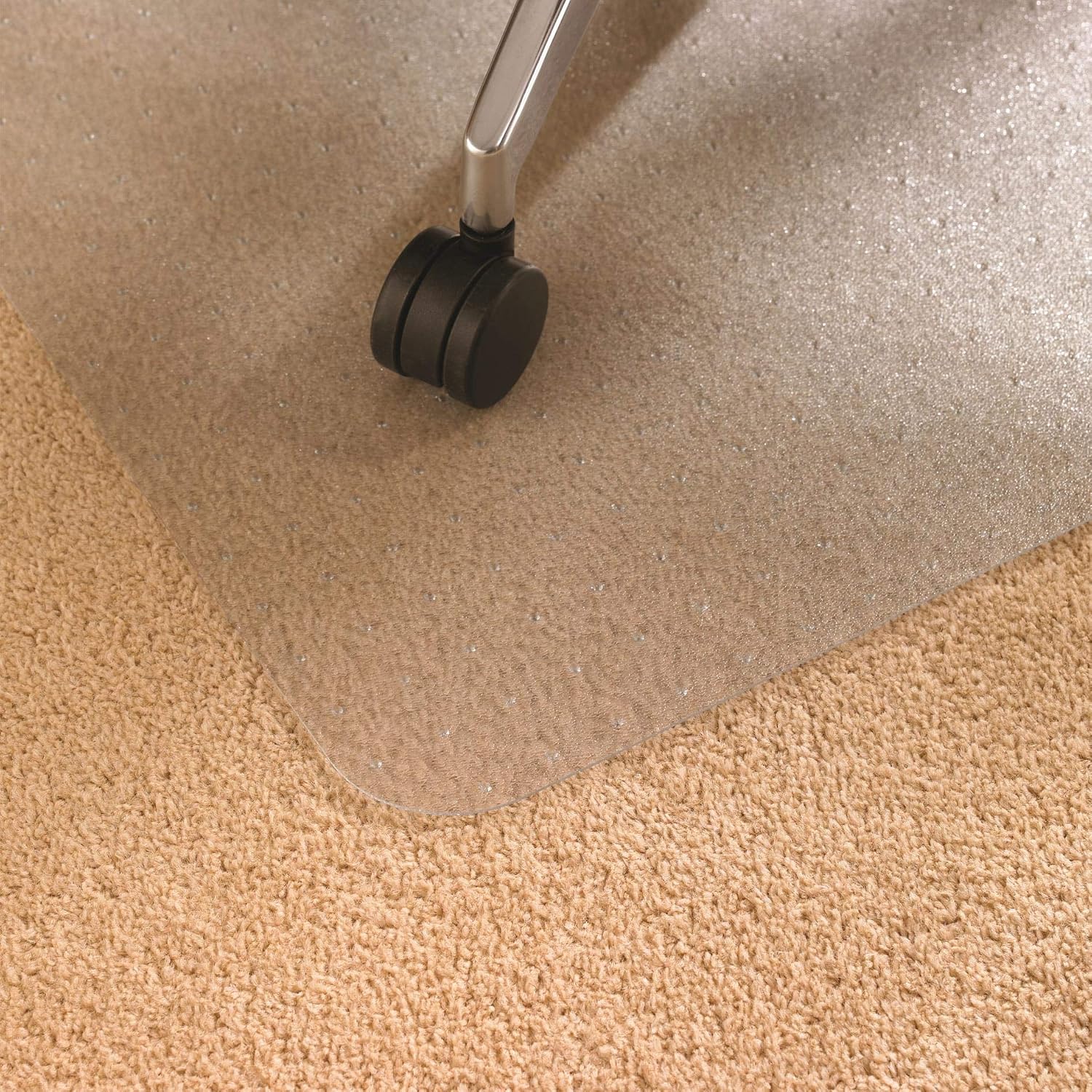 Advantagemat Vinyl Rectangular Chair Mat for Carpets up to 1/4" - 48" x 60"