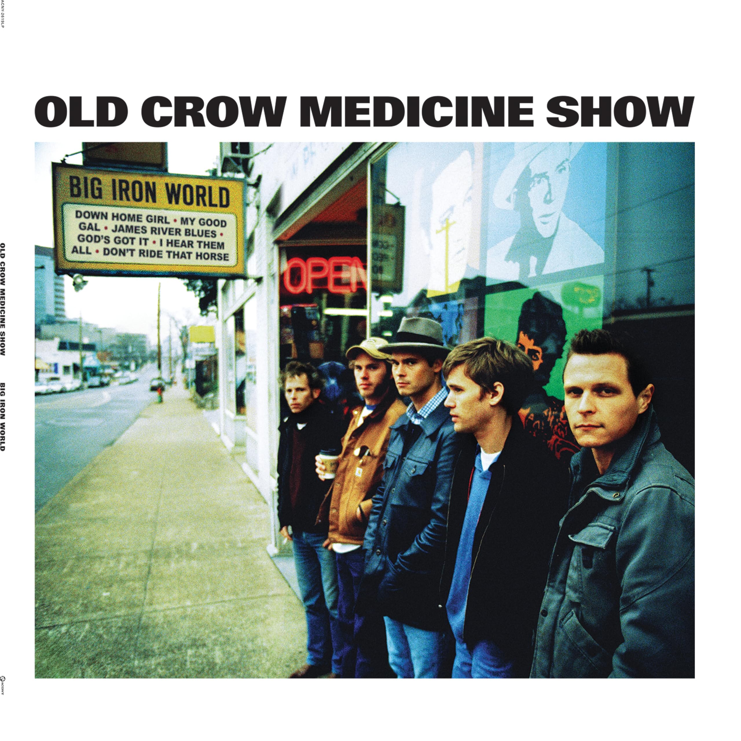 OLD CROW MEDICINE SHOW - Big Iron World - Vinyl (LP + insert)