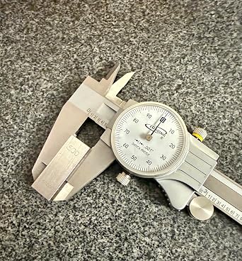 iGAGING Premium Movement Dial Caliper 0-6/0.001 Supreme Precision Maximum Shock Proof Solid Hardened Stainless Steel w/Titanium Casing, #100-120-06