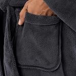 Fruit of the Loom En peluche solide pour hommes RobeBathrobe