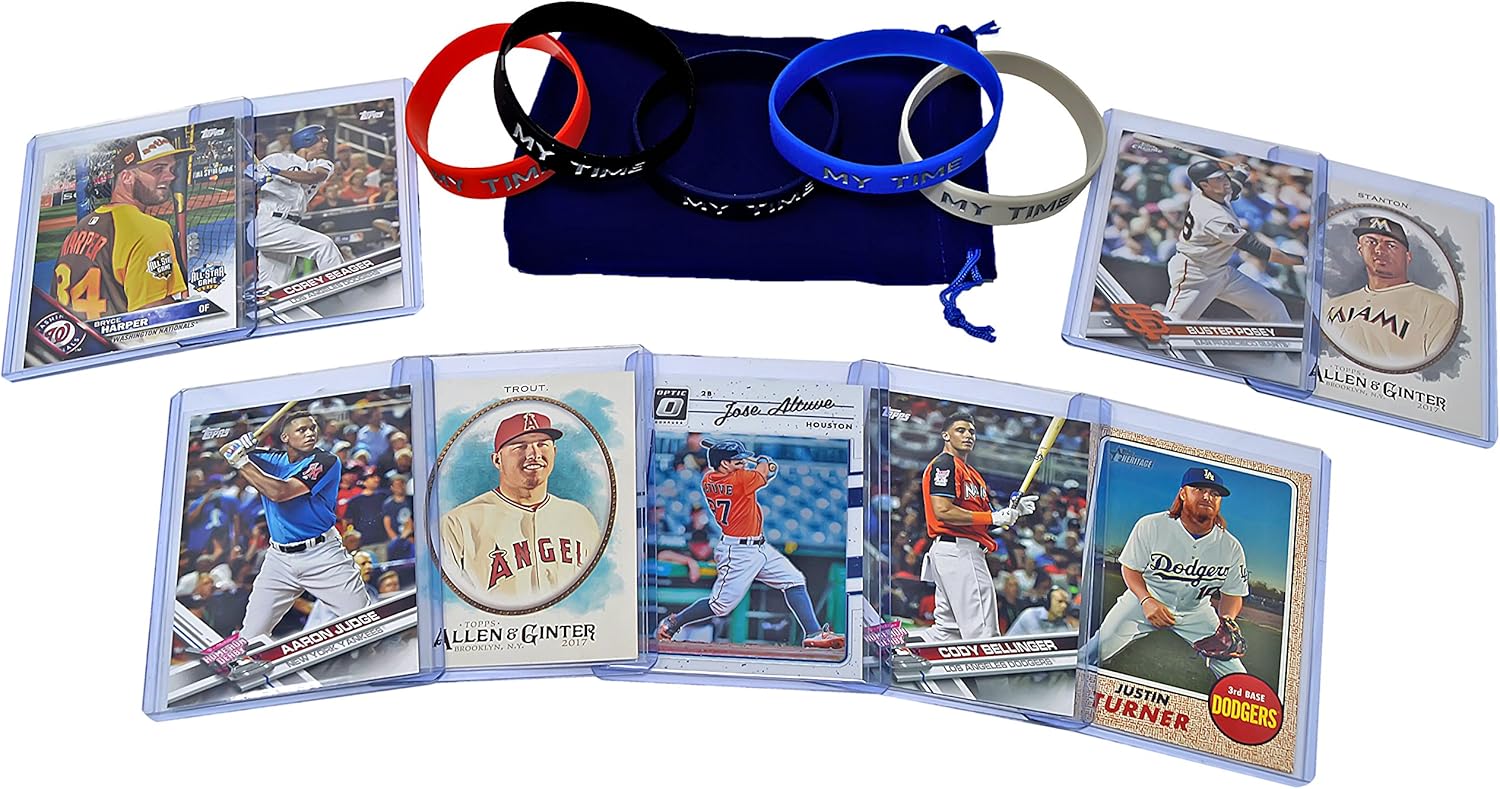 Baseball Cards Top Stars Aaron Judge, Mike Trout, Bryce
