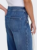 ONLY Womens Female Jeans Mit Weitem Bein Hohe Taille Beinschnitt Onlmadison Hw Button Wide DNM Gen769Noos, Medium Blue (Medium Blue Denim), 30W / 32L UK - 7