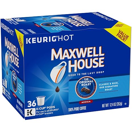 Medium Roast K-Cup Coffee Pods 