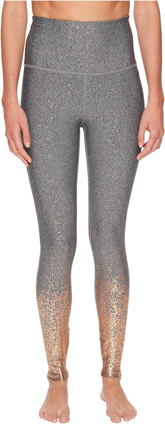 gold ombre leggings