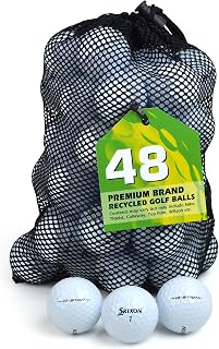 Second Chance Srixon Q Star Grade A Premium Lake Golf Balls (Pack of 48) - White