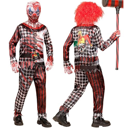 W WIDMANN MILANO Party Fashion - Disfraz de payaso asesino para niños