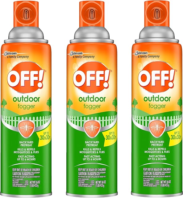 OFF! Outdoor Fogger, 16 OZ (Pack - 3)