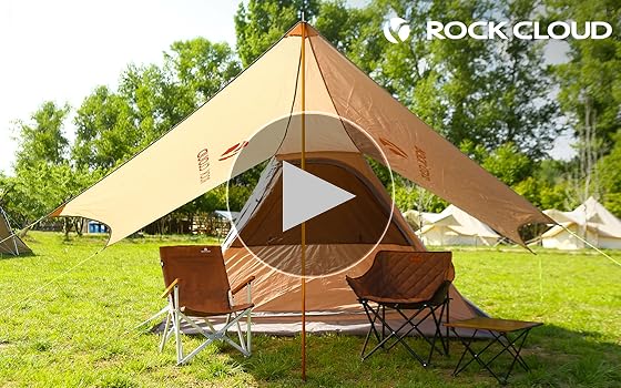 Amazon.co.jp: ROCK CLOUD アウトドアチェア キャンプ 椅子