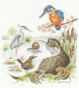 Bothy Threads The Waters Edge Counted Cross-Stitch Kit
