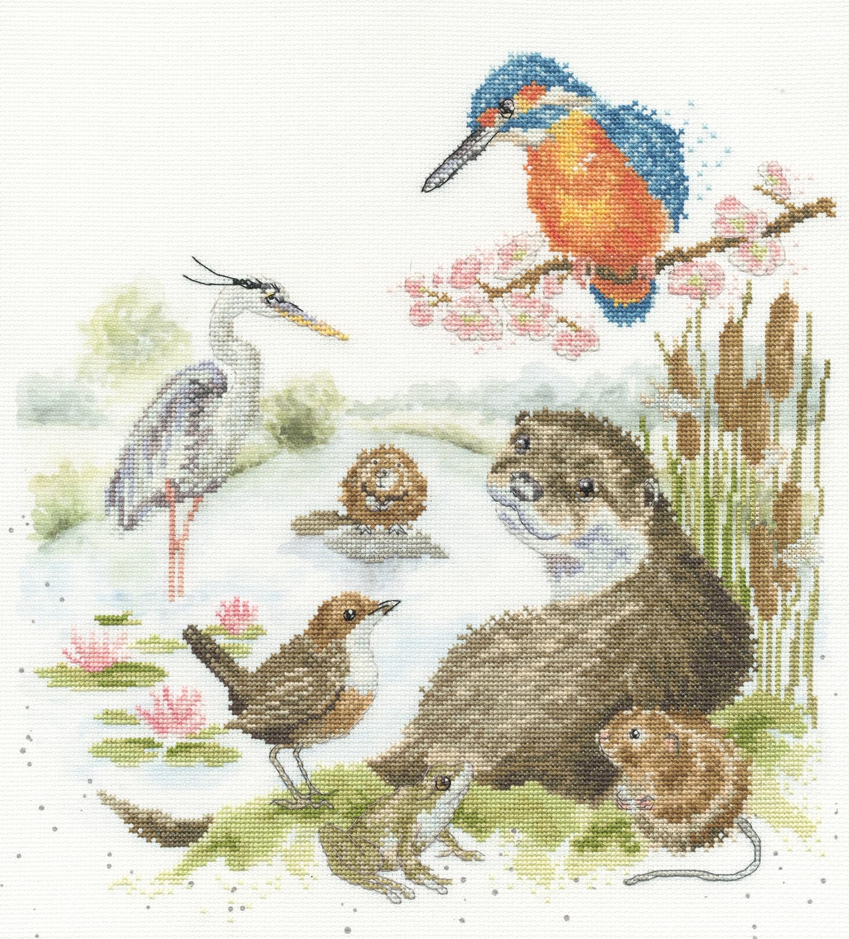 Bothy Threads Counted Cross Stitch Kit - The Water's Edge