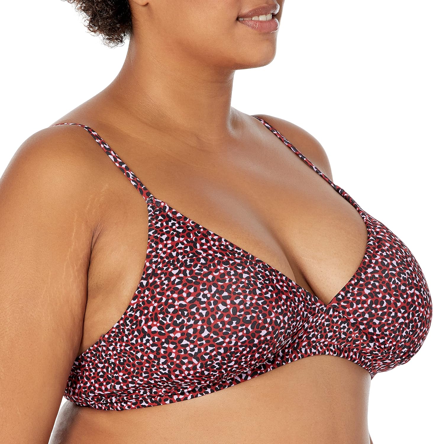 Amazon Essentials Women's Light-Support Classic Bikini Swimsuit Top - Image 7