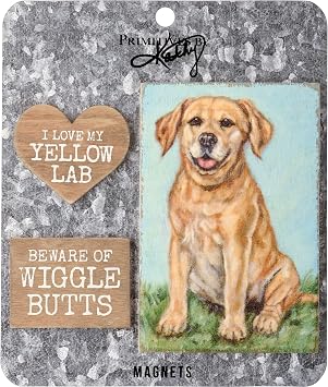 Primitives by Kathy Beware of Wiggle Butts Magnet