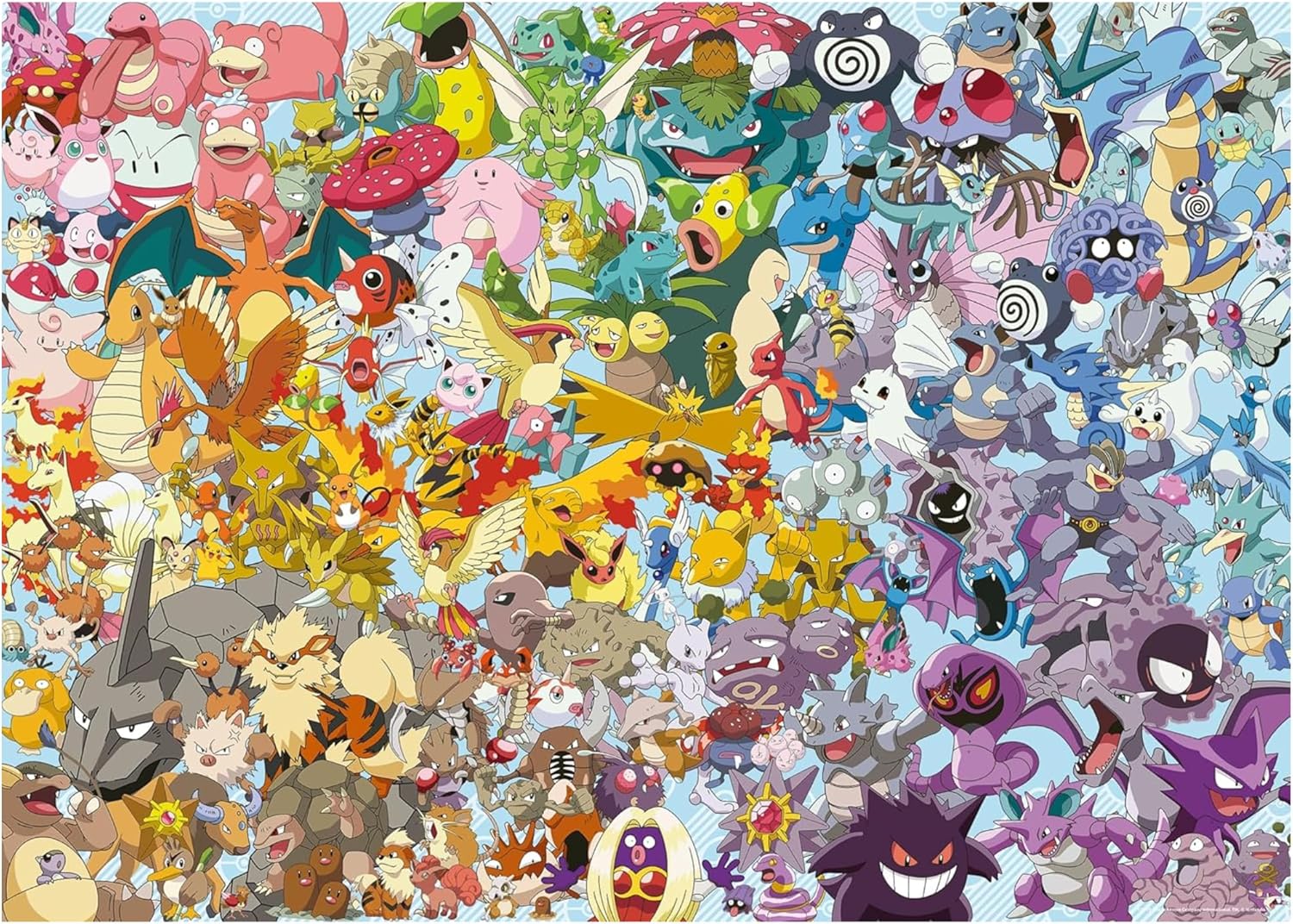#Puzzle Ravensburger Pokemon Challenge con 1000 piezas por 13,29€ ¡¡5% de descuento!!