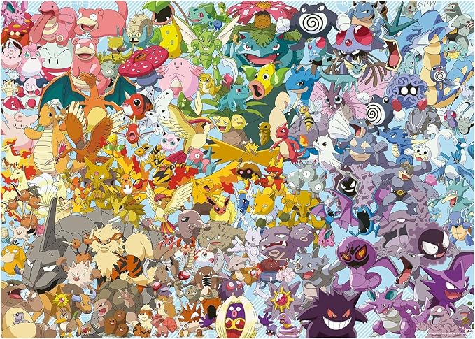 Puzzle Ravensburger Pokémon 1000 piezas – 70x50 cm