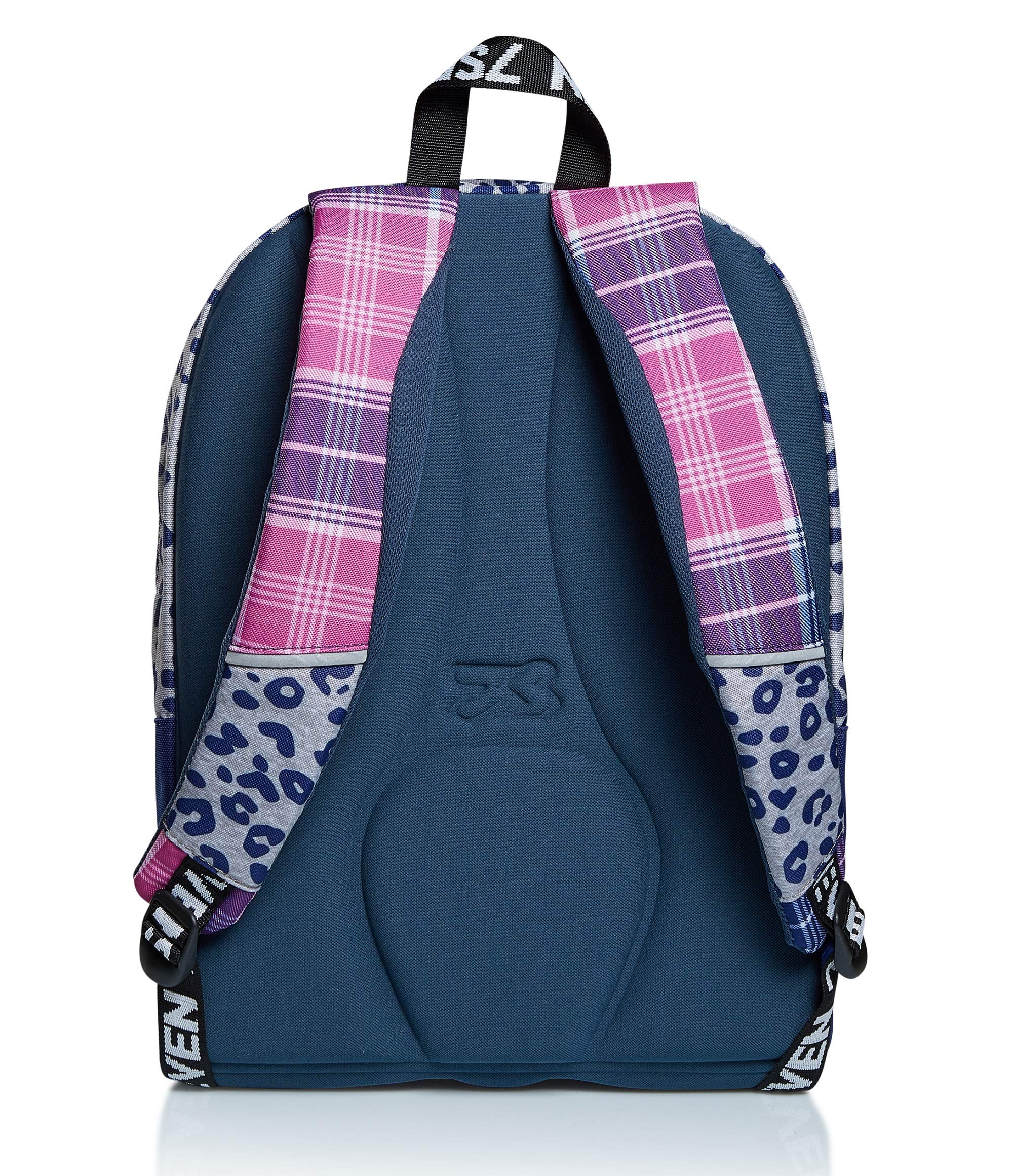 Seven Zaino Scuola Outsize, Zaino Doppio Scomparto con Tasca Frontale con Organizer, Maxi Capiente, Scuola, Bambine e Ragazze