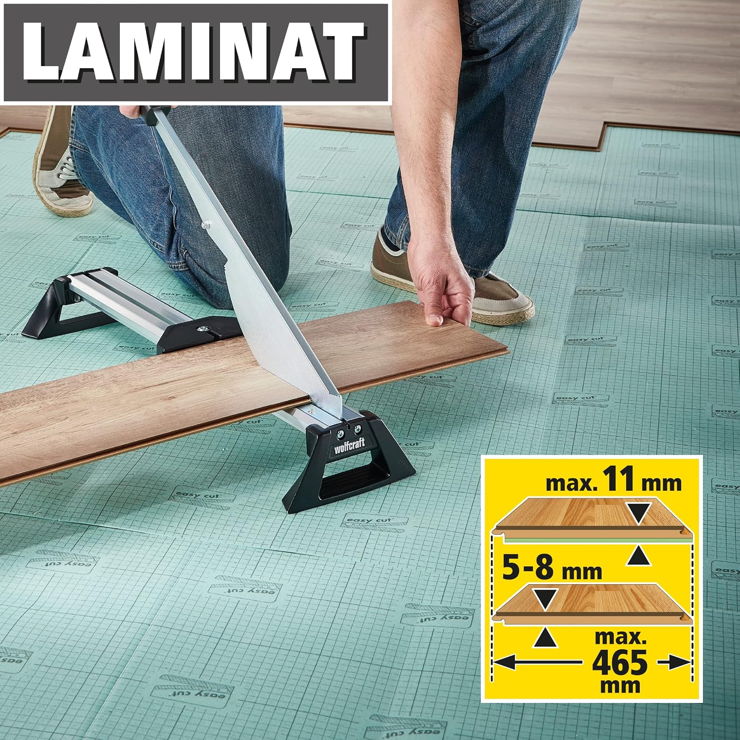 wolfcraft 6937000 LC 600-laminate Cutter, Silver