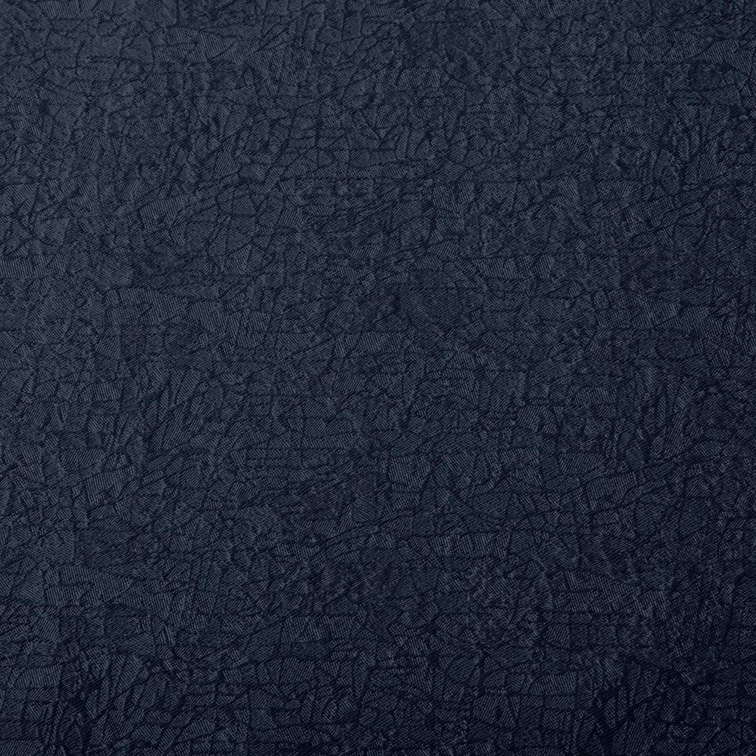 Superior Blackout Curtains, Sun Blocking Curtain for Bedroom, Farmhouse, Living Window Accent, Room Darkening, Grommet Header, Senna Collection, Set of 2 Panels, 52" x 84", Navy Blue