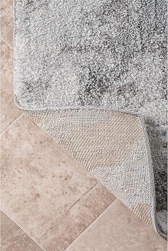 Miniatura 5 de nuLOOM Malia - Alfombra de pasillo con diseño de enrejado con piedras preciosas sombreadas, 2 pies 8 pulgadas x 8