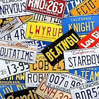 Vista 8 de Celebrity Machines CobraKai + LARUSSO Auto Group Matrículas metálicas