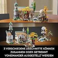 LEGO Icons A Gyűrűk Ura: Völgyzugoly - Felnőtt Építőjáték 6167 Elemmel, 15 Minifigurával, Gandalf, Legolas, Aragorn és Frodó Figurákkal - 10 4