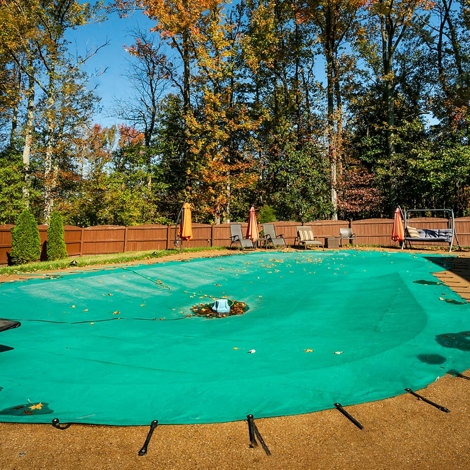 20 Pcs Pool Cover Spring Sleeve,Winter Swimming Pool Safety Cover Spring Sleeves,Vinyl Protective Sleeves for In-Ground Pool Cover,Spring Sleeves for Pool Winter Cover,Springs Not Included