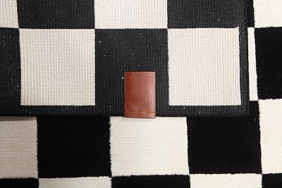 Flair Rugs Abstract Collage Pure Wool Hand Carved Rug, Red, 120 x 180 ...