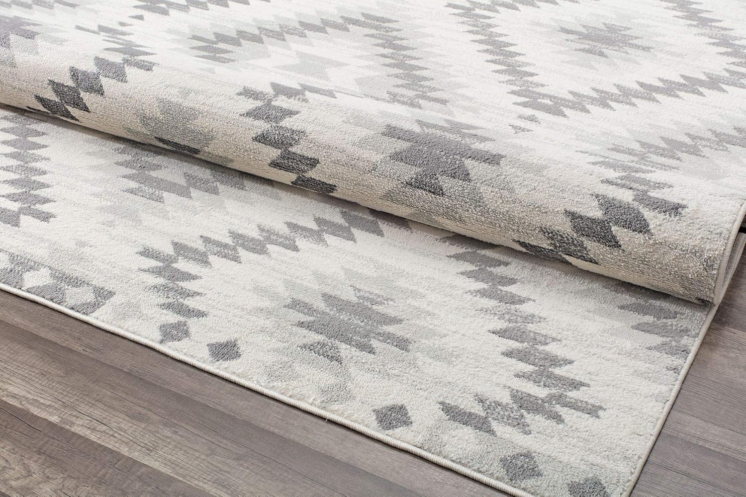 Rugs America BR30E Kilim Silver Moroccan Tribal 2x4 Area Rug 2' x 4'