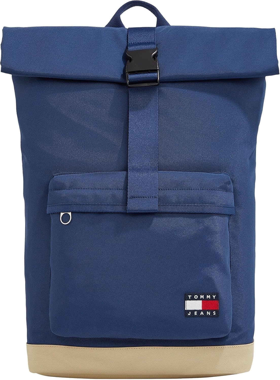 Tommy Hilfiger TJM ESS DAILY ROLLTOP BACKPACK Erkek Sırt Çantası, Mavi, Tek Beden