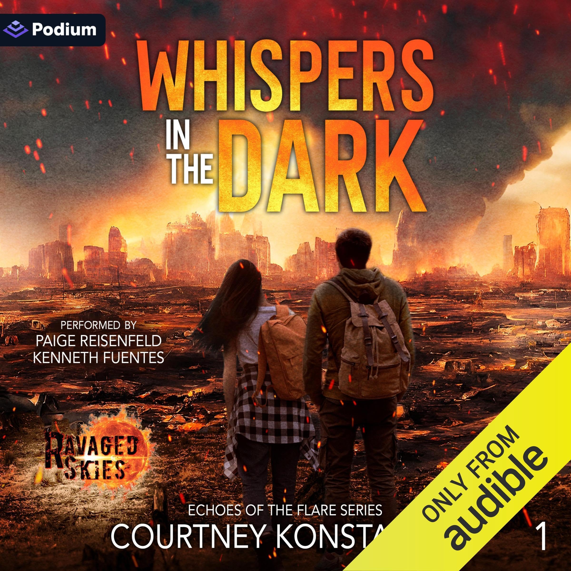 Cover art for Whispers in the Dark: Echoes of the Flare, Book 1