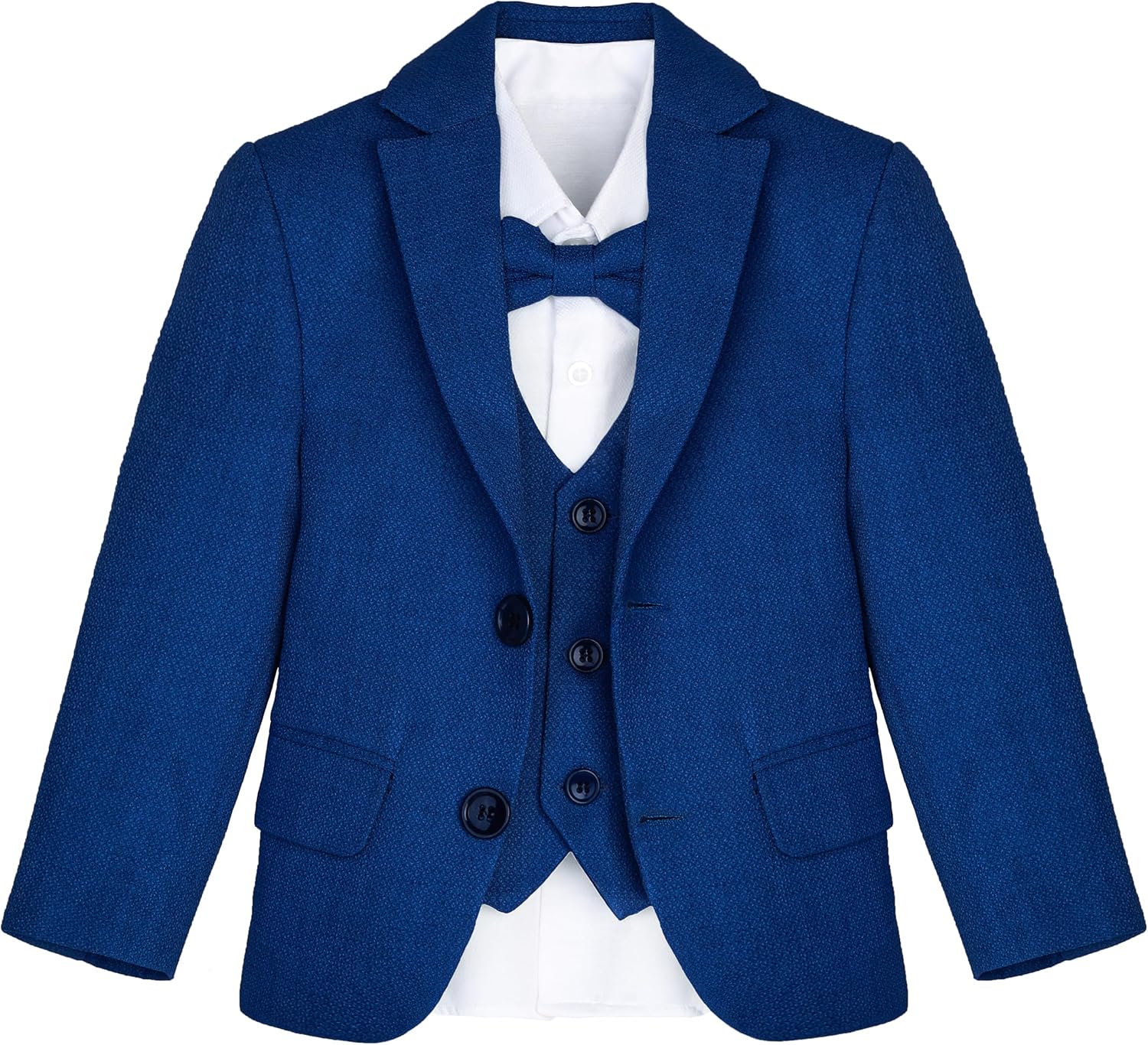 Lilax Boys Formal Suit 5 Piece Outfit Dresswear Suit Set