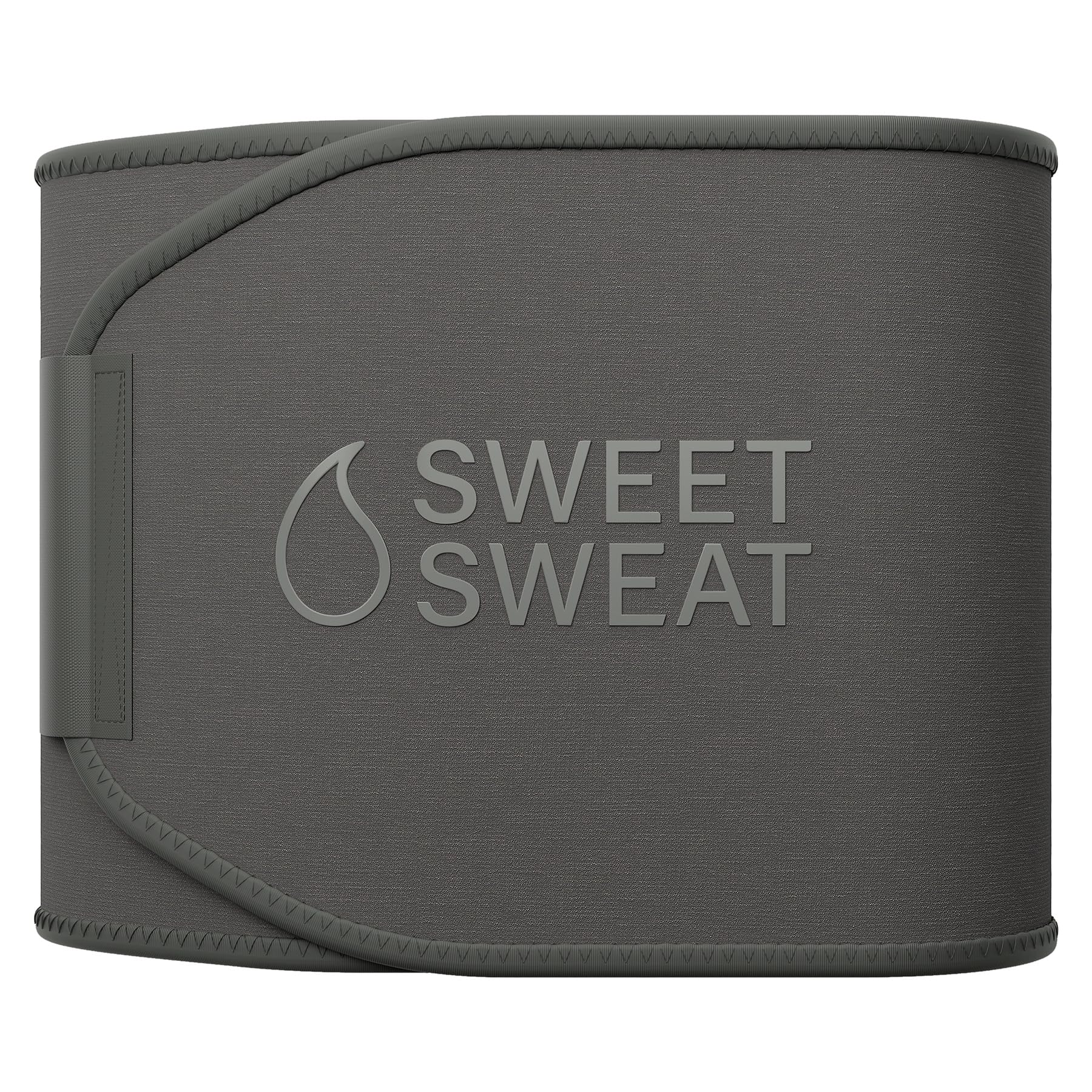 Sports Research Sweet Sweat Waist Trimmer (Core Series) - Premium Sweat Enhancing Fitness Band for Women & Men