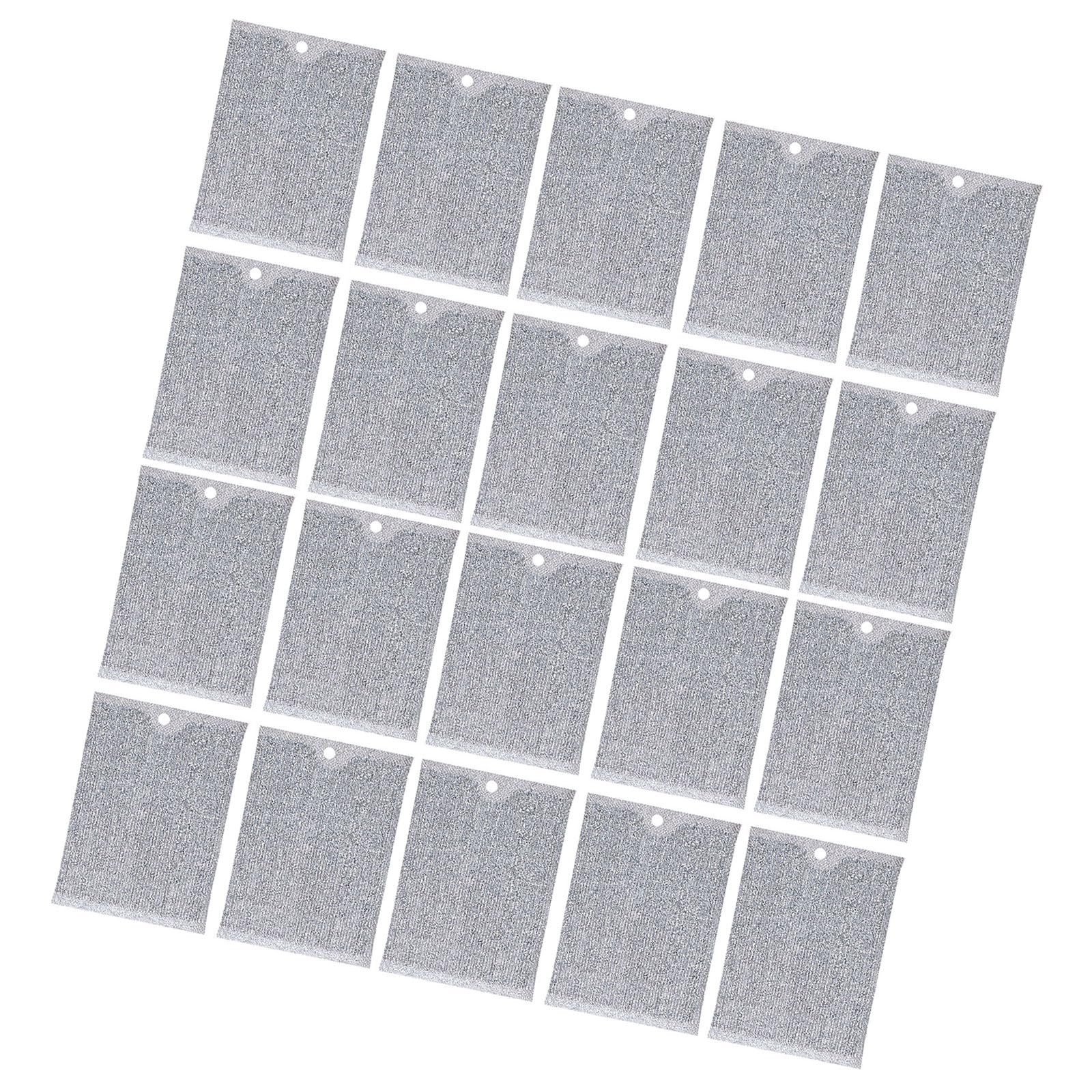 NVOQILIN Efficient Scrubbing Pad Double Layer Design Scouring Cloth Stubborn Greases Removal Kitchen Dishwashing Essential Thickened Double Layer Scrubbing Pad