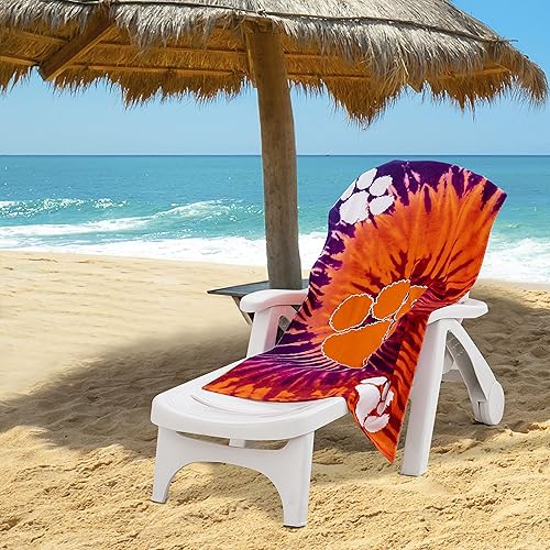 Vista 187 de Northwest NCAA Alabama Crimson Tide - Toalla de playa unisex para adultos, 30 x 60 pulgadas, psicodélico Psychedelic