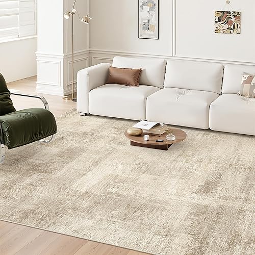 Miniatura 13 de zesthome Alfombras de 8 x 10 pulgadas para sala de estar, alfombra lavable con respaldo antideslizante, alfombra de área moderna abstracta,