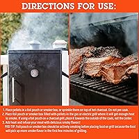 Vista 6 de Camerons Gránulos de madera para ahumar (manzana, 4 pintas) – Gránulos de barbacoa secos al horno – 100% madera natural para parrilla ahumadora