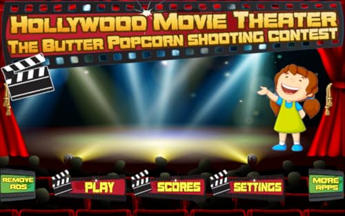 Hollywood Movie Theater : a manteiga pipoca jogo de tiro concurso - edição gratuita