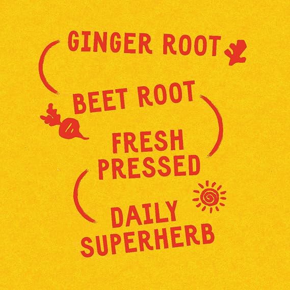 Vive Organic Ginger Boost + Beet Wellness Shot, 2 fl oz Bottle