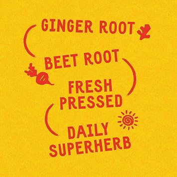 Vive Organic Ginger Boost + Beet Wellness Shot, 2 fl oz Bottle