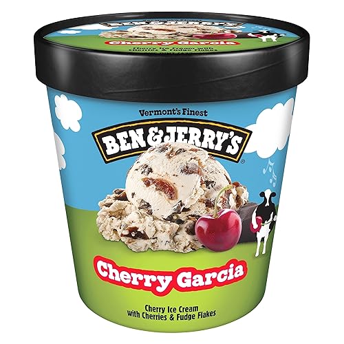 Miniatura 2 de Ben & Jerry's Helado de cereza García sin OMG de 16 onzas