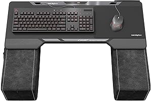 CYCON² Black Edition: Supreme Ergonomic USB-Hub Couch Gaming Desk