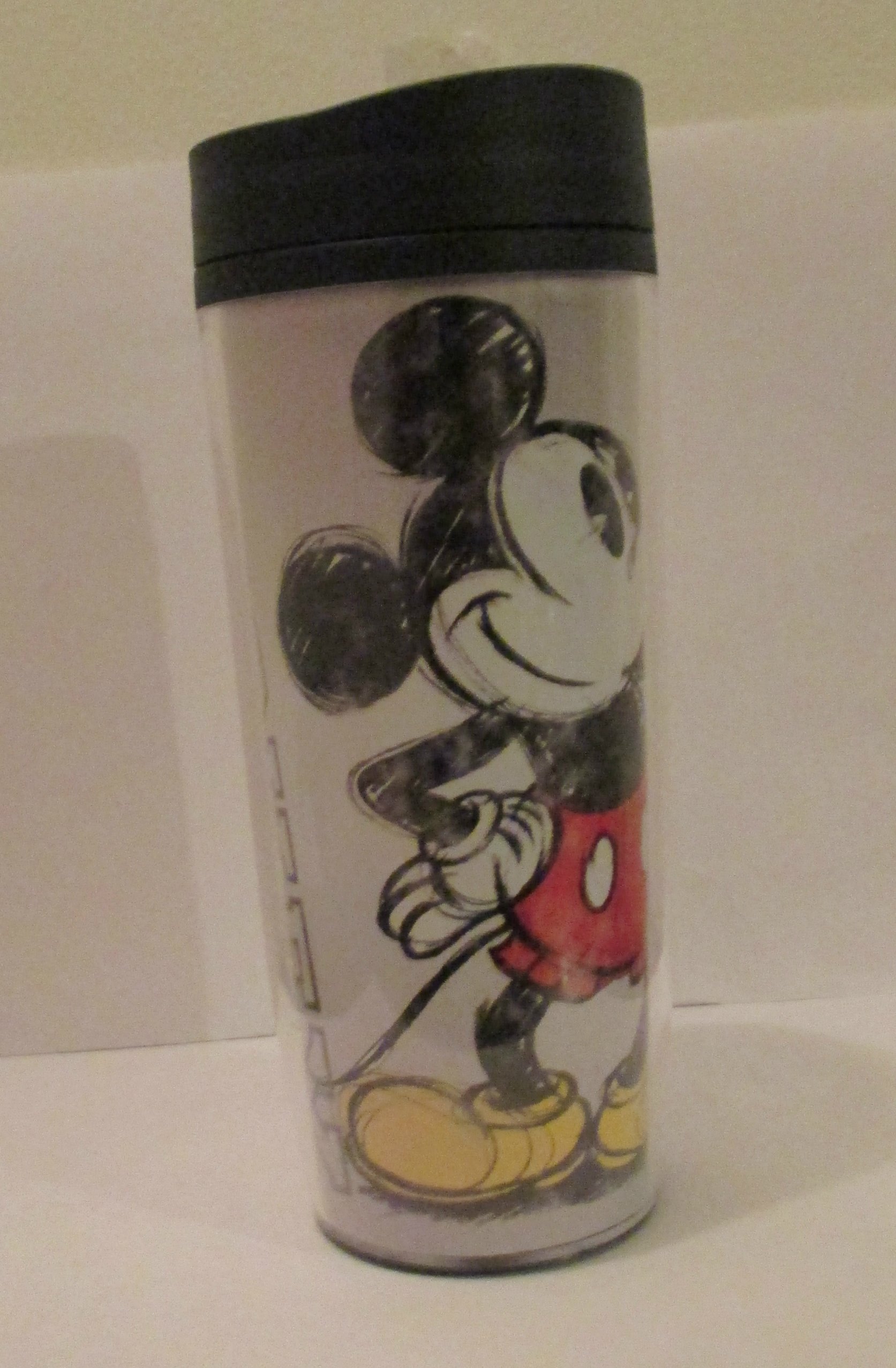 Disney 2015 Collegiate Mickey Mouse Travel Coffee Mug
