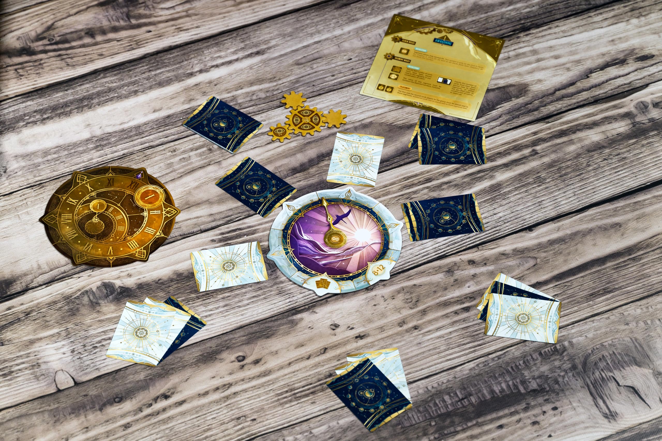 Asmodee Take Time, Gioco Collaborativo di Deduzione per 2-4 Giocatori dai 10 anni in su, un Gioco Strategico e Dinamico, partite di circa 30 minuti, Edizione in Italiano